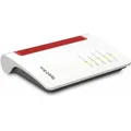 Produktbild: AVM FRITZ!Box 5530 Fiber WLAN Router weiß/rot Digital-DECT inkl. Glasfaser-Modul