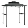 Produktbild: vidaXL Grillpavillon mit Seitenregalen Anthrazit 240x150x243 cm Stahl