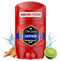 Produktbild: Captain Deo Stick für Männer 50ml 48H Frische langanhaltender Duft in Parfümq...