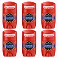 Produktbild: 6x Old Spice Captain Deo Stick Herren 50ml | Deostick 0% Aluminium Deodorant