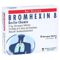 Produktbild: BROMHEXIN 8 Berlin Chemie überzogene Tabletten 20 St.