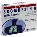 Produktbild: BROMHEXIN 8 Berlin Chemie überzogene Tabletten 20 St. PZN 04908268