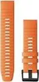 Produktbild: Garmin QuickFit - Uhrarmband für Smartwatch - Ember Orange - für fenix 6 Pro, Pro Solar Edition, Sapphire, Instinct Solar