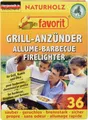 Produktbild: favorit Grillanzünder Favorit Grillanzünder fest 36 Stk Anzünder für Grill + Kamin