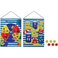 Produktbild: Schildkröt Roll Up Dart Set Klett-Scheibe 51x41 cm, 2x3 Bälle Ø 3 cm, ab 3 Jahren (970143)