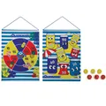 Produktbild: Schildkröt Roll-Up Dart Set, inkl. 2x3 Bälle, Wurfspiel Wurfscheibe