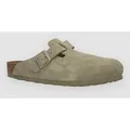 Produktbild: Birkenstock Boston Suede Leather Sandalen faded khaki Gr. 43