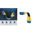 Produktbild: Hochwertiges OBD-II Verlängerungskabel 16 Pin, 30 cm mit Multithread-Technologie