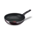 Produktbild: Tefal Resist Intense Wokpfanne, Wok Pfanne, Antihaftbeschichtung, Aluminium, Ø 28 cm, D52219
