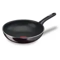 Produktbild: Tefal Wokpfanne Resist Intense, Thermo-SignalTM, Ø 28 cm, weinrot D52219 , 1 Stück