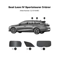 Produktbild: ClimAir Sonniboy Sonnenschutz Seat Leon Sportstourer KL8 2020- Scheibennetze