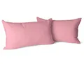Produktbild: Amolavet Kissenbezug 40 x 80 Rosa 2er Set Kopfkissenbezug 40x80 mit Hotelverschluss aus Gebürstetem Mikrofaser