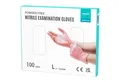 Produktbild: EUROPAPA Nitril-Handschuhe Medical Einmalhandschuhe Untersuchungshandschuhe (100 Stück, puderfrei ohne Latex, Gummihandschuhe) unsteril latexfrei disposible gloves