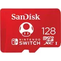 Produktbild: SANDISK Nintendo Switch R100/W60 microSDXC V2 128GB,UHS-I U3 Class 10