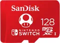 Produktbild: SanDisk microSDXC UHS-I Speicherkarte für Nintendo Switch 128GB (V30,U3,100MB/s)