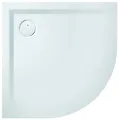 Produktbild: Hoesch Muna Viertelkreisduschwanne mit Antirutsch 1000 x 1000 mm (550 mm Radius) - Weiß - 4197.010