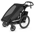 Produktbild: Thule Fahrradanhänger Chariot Sport2 sngle, Schwarz, Metall, Textil, 37x59x88 cm, Freizeit, Sport & Fitness, Fahrradanhänger