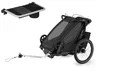 Produktbild: Thule Chariot Sport 1er Single Multisport Fahrradanhänger Anhänger Black Schw...