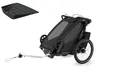 Produktbild: Thule Chariot Sport 1er Single Multisport Fahrradanhänger Anhänger Black Schw...