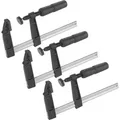 Produktbild: STAHLWERK 3 x Schraubzwinge 80x200 mm Klemmzwinge Stabile F-Zwinge