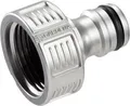 Produktbild: Gardena 18241-50 Premium Hahnverbinder Schlauchanschluss Metall Silber 3/4