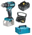 Makita DDF485Z Akku-Bohrschrauber 18V DDF485 + 1xAkku 6Ah + Makpac + Bitset