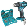 Makita DDF 485 Z Akku Bohrschrauber 18 V 50 Nm Brushless + 102tlg Bit Bohrer Set