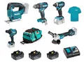 Makita Combo Set 18V Akku Handwerker 18V Combo Kit DGA DTD DDF485 DJV186Z DAS180
