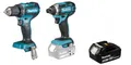 Makita Akku-Schrauber Set 18V DDF485 DDF485Z + DTD152 DTD152Z + 1x BL1830B 3tlg.