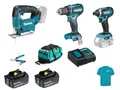 Makita Combo Set 18V Akku Handwerker 18V Combo Kit DTD152 DDF485 DJV186Z 9tlg