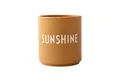 Produktbild: Design Letters Becher Favourite Cup Sunshine, Porzellan