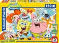 Produktbild: PUZZLE POSTER SPONGEBOB SCHWAMMKOPF 150 T. KINDERPUZZLE VON SCHMIDT SPIELE NEU