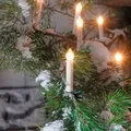 Produktbild: esotec Solar Weihnachtsbaum Lichterkette mit 20 Kerzen wetterfest 102574