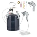 Produktbild: VEVOR Druckbehälter Farbbehälter Sprühfarbe Drucktopf Tank 10L 1,5+4mm Blau
