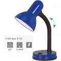 Produktbild: Schreibtischlampe Basic Blau mit flexiblem Arm Eglo