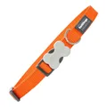 Produktbild: Hundehalsband Red Dingo weich Orange (2 x 31-47 cm)