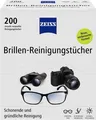 Produktbild: ZEISS Brillen-Reinigungstücher mit Alkohol 200 Stück zur schonenden & g