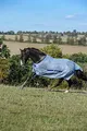 Produktbild: Bucas Buzz-off Classic Cut, Fliegendecke Rückenlänge 115 cm, Silber/Blau