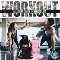Produktbild: Water Base 2,2 l Trinkflasche mit Neoprenhülle, Seitentaschen und Schultergurt Pink