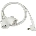 Produktbild: Brennenstuhl Verlängerungskabel 1161820223, für innen, 2-fach Schutzkontakt, Kabeltyp H05VV-F, Kunststoff, weiß, 3 m