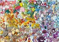 Produktbild: Ravensburger 15166 Puzzle 1000 Teile Challenge Pokémon, Alle 150 Pokémon der 1 Generation, Puzzle für Erwachsene und Kinder ab 14 Jahren