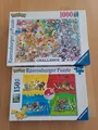 Produktbild: POKEMON Puzzle 1000  + 150 XXL Ravensburger vollständig gut
