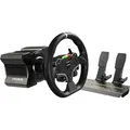 Produktbild: Moza Racing R5 Bundle Complete Simracebundel - Lenkrad + Pedale, Kabelgebunden, Schwarz, Stahl, Aluminium, Leder PC - Schwarz