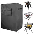 Produktbild: Abdeckung für Tischkreissäge, 600D Oxford Gewebe Wasserdicht Staub Schutz Tischkreissäge,Schwarz (89 * 69 * 116 cm)
