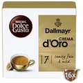 Produktbild: NESCAFÉ Dolce Gusto Dallmayr Crema d'Oro 1er Pack (1 x 16 Kapseln) Kaffeekapseln