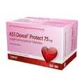 Produktbild: ASS Dexcel Protect 75 mg Tabletten bei Herz-Kreislauf-Erkrankungen, 100 St. Tabletten