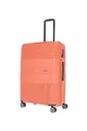 Produktbild: Travelite 4-Rad Hartschalen Koffer groß mit TSA Schloss, Gepäck Serie WAAL: Stabiler Trolley mit recyceltem Innenfutter, 76 cm, 98 Liter