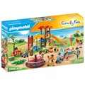 Produktbild: PLAYMOBIL Family Fun 71571 Kinder Spielplatz Bau Set 162 Teile