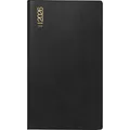 Produktbild: Baier & Schneider rido/id 7012212906 | Taschenkalender Mod. TM 17/contacter 2026 | A6 quer, Kunststoff, schwarz (A6) (70-12 212 906)