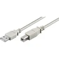 Produktbild: Goobay USB 2.0 Hi-Speed Kabel Grau 1,8 m